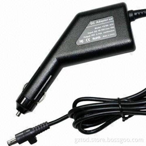19V/4.74A DC Car Charger/Adapter for Laptop/Notebook, with 90WPower Supply, Measures 5.5 x 3.0mm